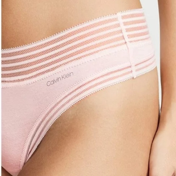 Calvin Klein Ultra Soft Modal‎ Thong Panties in Nymph's Pink NWOT Sz S - Picture 7 of 17